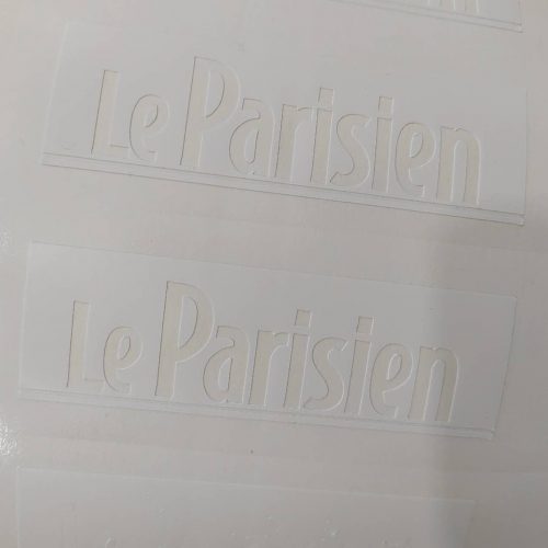 Découpe vinyle adhésif